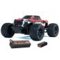 Preview: Arrma 1/18 GRANITE GROM MEGA 380 Brushed 4X4 Monster Truck RTR with Battery & Charger Red - ARA2102T2