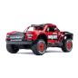 Preview: Arrma MOJAVE GROM MEGA 380 Brushed 4X4 Small Scale Desert Truck RTR with Battery & Charger Red/Black - ARA2104T1