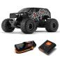 Preview: Arrma 1/10 GORGON 4X2 MEGA 550 Brushed Monster Truck Ready-To-Assemble Kit with Battery & Charger - ARA3230SKT1