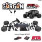 Preview: Arrma 1/10 GORGON 4X2 MEGA 550 Brushed Monster Truck Ready-To-Assemble Kit with Battery & Charger - ARA3230SKT1