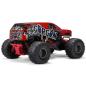 Preview: Arrma 1/10 GORGON 4X2 MEGA 550 Brushed Monster Truck RTR with Battery & Charger Red - ARA3230ST2