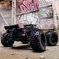 Preview: Arrma NOTORIOUS 6S 4WD BLX 1/8 Stunt Truck RTR Black - ARA8611V5T1
