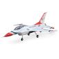 Preview: E-flite F-16 Thunderbirds 70mm EDF Jet RC-Flugzeug BNF Basic with AS3X and SAFE Select - EFL178500