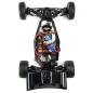 Preview: Losi Mini-B, Brushed, RTR: 1/16 2WD Buggy, Black/White - LOS01016T2