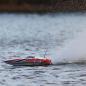 Preview: Proboat Impulse 32, V-Rumpf RC-Rennboot mit Brushless Motor, White/Red: RTR - PRB08037T2