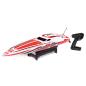 Preview: Proboat Impulse 32, V-Rumpf RC-Rennboot mit Brushless Motor, White/Red: RTR - PRB08037T2