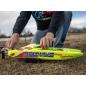 Preview: ProBoat Blackjack 24 V2 Catamaran Brushless RC-Rennboot RTR Heat Wave Visual - PRB08049T1