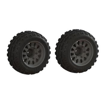Arrma dBoots 'Dirtrunner ST' Tire Set Glued (2) - ARA-1552