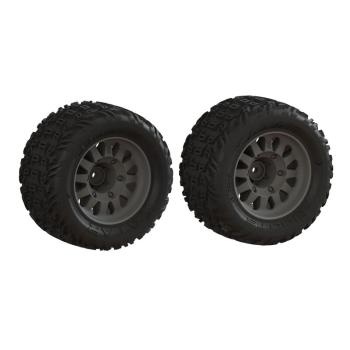 Arrma dBoots 'Katar' Tire Set Glued (2) - ARA-1553