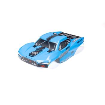 Arrma 1/10 Clipless Painted Trimmed Body Set with Decals Blue: FURY 2WD - ARA-1583