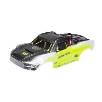 Arrma SENTON Clipless Painted Decaled Trimmed Body, Yellow - ARA-1625
