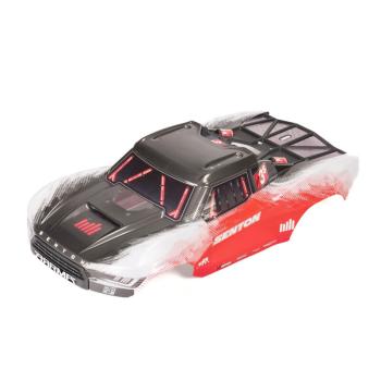 Arrma SENTON Clipless Painted Decaled Trimmed Body, Red - ARA-1626