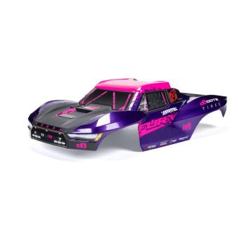 Arrma 1/10 FURY Painted Decaled Trimmed Body Set, Purple - ARA-2121