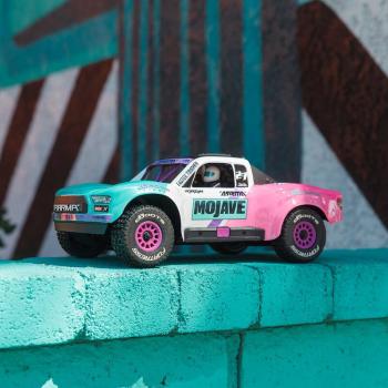Arrma 1/16 MOJAVE GROM 223S DSC 4X4 RTR Brushless Desert Truck Offroad RC-Car Teal - ARA2304ST1