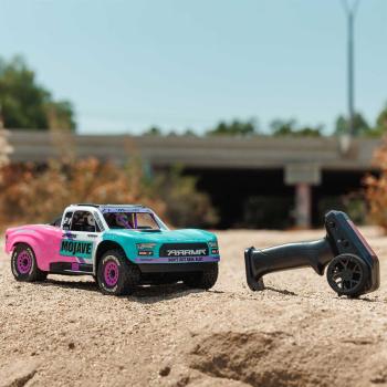 Arrma 1/16 MOJAVE GROM 223S DSC 4X4 RTR Brushless Desert Truck Offroad RC-Car Teal - ARA2304ST1