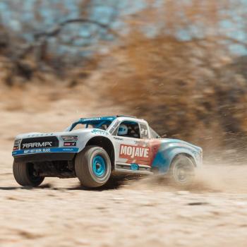 Arrma 1/16 MOJAVE GROM 223S DSC 4X4 RTR Brushless Desert Truck Offroad RC-Car, White - ARA2304ST2