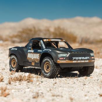Arrma 1/16 MOJAVE GROM 223S DSC 4X4 RTR Brushless Desert Truck Offroad RC-Car, Black - ARA2304T1