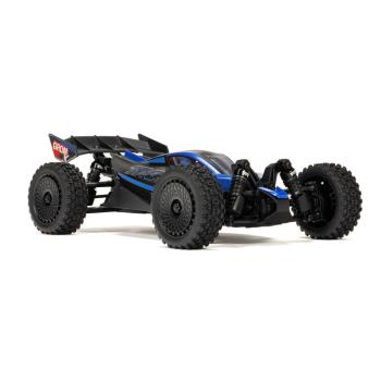 Arrma 1/14 TYPHON GROM 223S DSC 4X4 RTR Brushless Buggy RC-Offrad Car, Blue (Battery & Charger Included) - ARA2306ST2