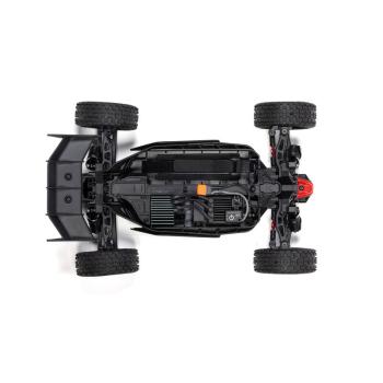 Arrma TYPHON GROM 223S BLX Brushless 4X4 Small Scale Buggy RTR with DSC, Silver - ARA2306T1