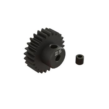 Arrma 25T 0.8Mod 1/8" Bore CNC Steel Pinion Gear - ARA311087