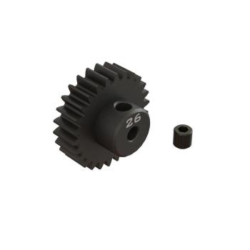 Arrma 26T 0.8Mod 1/8" Bore CNC Steel Pinion Gear - ARA311088
