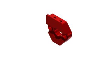Arrma Sliding Motor Mount Plate Red - ARA320469