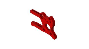 Arrma Aluminum Motor Mount (Red) - ARA320482