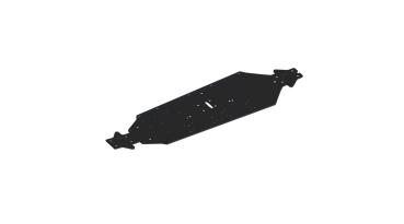 Arrma Aluminum Chassis XLWB (Black) - ARA320542