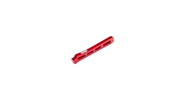 Arrma Front Center Chassis Brace Aluminum 118mm Red - ARA320565