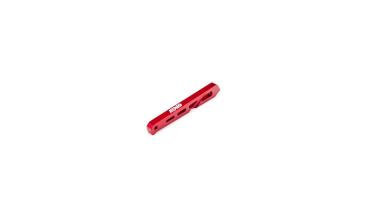 Arrma Rear Center Chassis Brace Aluminum 87mm Red - ARA320566