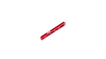 Arrma Rear Center Chassis Brace Aluminum 120mm Red - ARA320568
