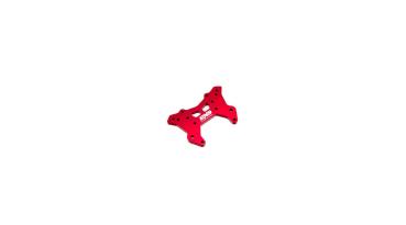 Arrma Front Shock Tower CNC 7075 T6 Aluminum RS Red - ARA320575