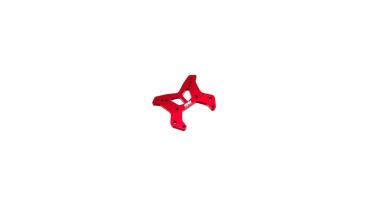 Arrma Front Shock Tower CNC 7075 T6 Aluminum M Red - ARA320576