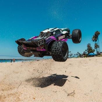 Arrma 1/10 VORTEKS MEGA 550 2WD Stadium Truck RTR with Battery & Charger Purple - ARA3205ST2