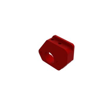 Arrma Sliding Motor Mount Plate 40 Series Red - ARA320665