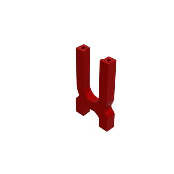 Arrma Aluminum Center Diff Holder Red - ARA320666