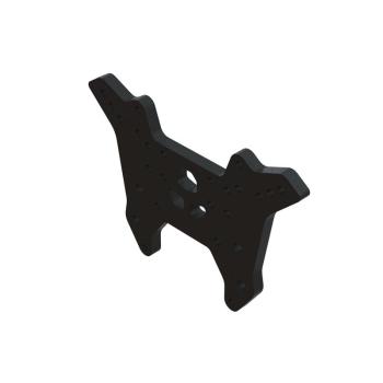 Arrma Front Shock Tower Aluminum Black - ARA320686