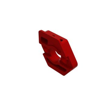 Arrma Sliding Motor Mount Plate 50 Series Red - ARA320721