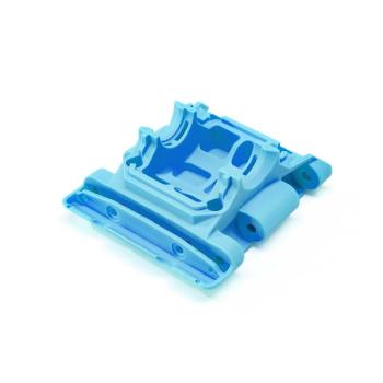 Arrma Rear Lower Skid/Gearbox Mount Blue - ARA320788