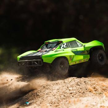Arrma 1/10 FURY MEGA 550 2WD Short Course Truck RTR Green - ARA3221T1