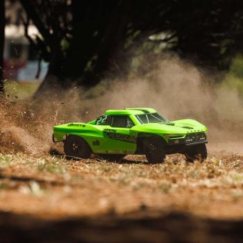 Arrma 1/10 FURY MEGA 550 2WD Short Course Truck RTR Green - ARA3221T1