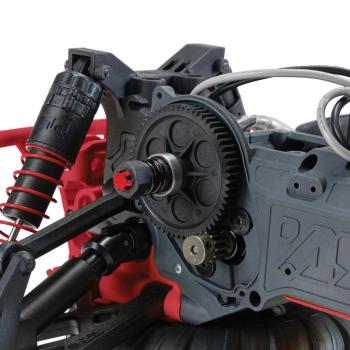 Arrma 1/10 GORGON 4X2 MEGA 550 Brushed Monster Truck RTR with Battery & Charger Red - ARA3230ST2
