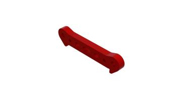 Arrma Aluminum Front Suspension Mount (Red) - ARA330556