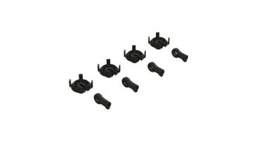 Arrma Shock Rod End & Spring Perch Set (4 Shocks) - ARA330569