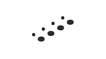 Arrma Shock Pistons & Cartridge Spacers (4 Shocks) - ARA330570