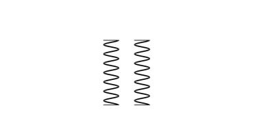 Arrma Shock Springs: 130mm 2.21N/mm (19.56lb/in)(2) - ARA330573