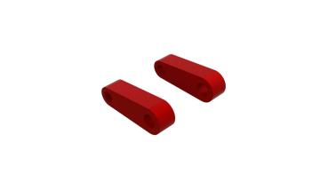 Arrma Aluminum Fr Suspension Mounts (Red) (2) - ARA330594