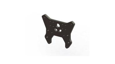 Arrma Aluminum Front Shock Tower (Black) - ARA330604