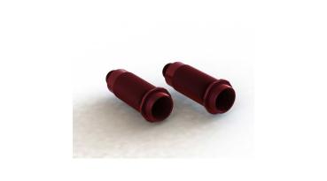 Arrma Aluminum Shock Body 16x62mm Red (2) - ARA330702