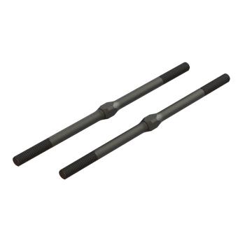 Arrma Steel Turnbuckle M4x95mm Black (2) - ARA330717